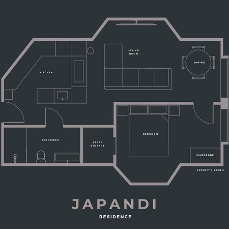 Japandi By The Heim Residences Манчестер Екстер'єр фото